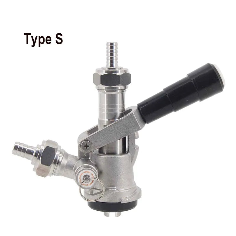 Kommerzielle Fasskupplung mit PRV-Typ S/D/A/G 304-Edelstahlsonde, vernickelter Messing-Boby