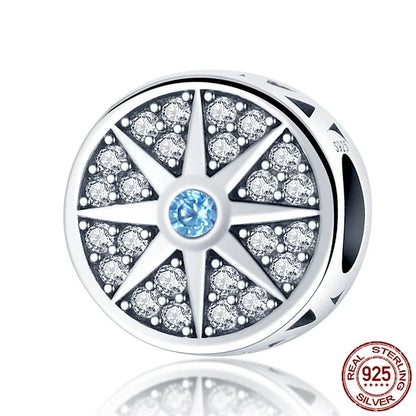 Heißer Verkauf 925 Silber Farbe Evil Eye Charm Dämon Auge Perle Für Original Armband & Armreif DIY Machen Mode Schmuck geschenk