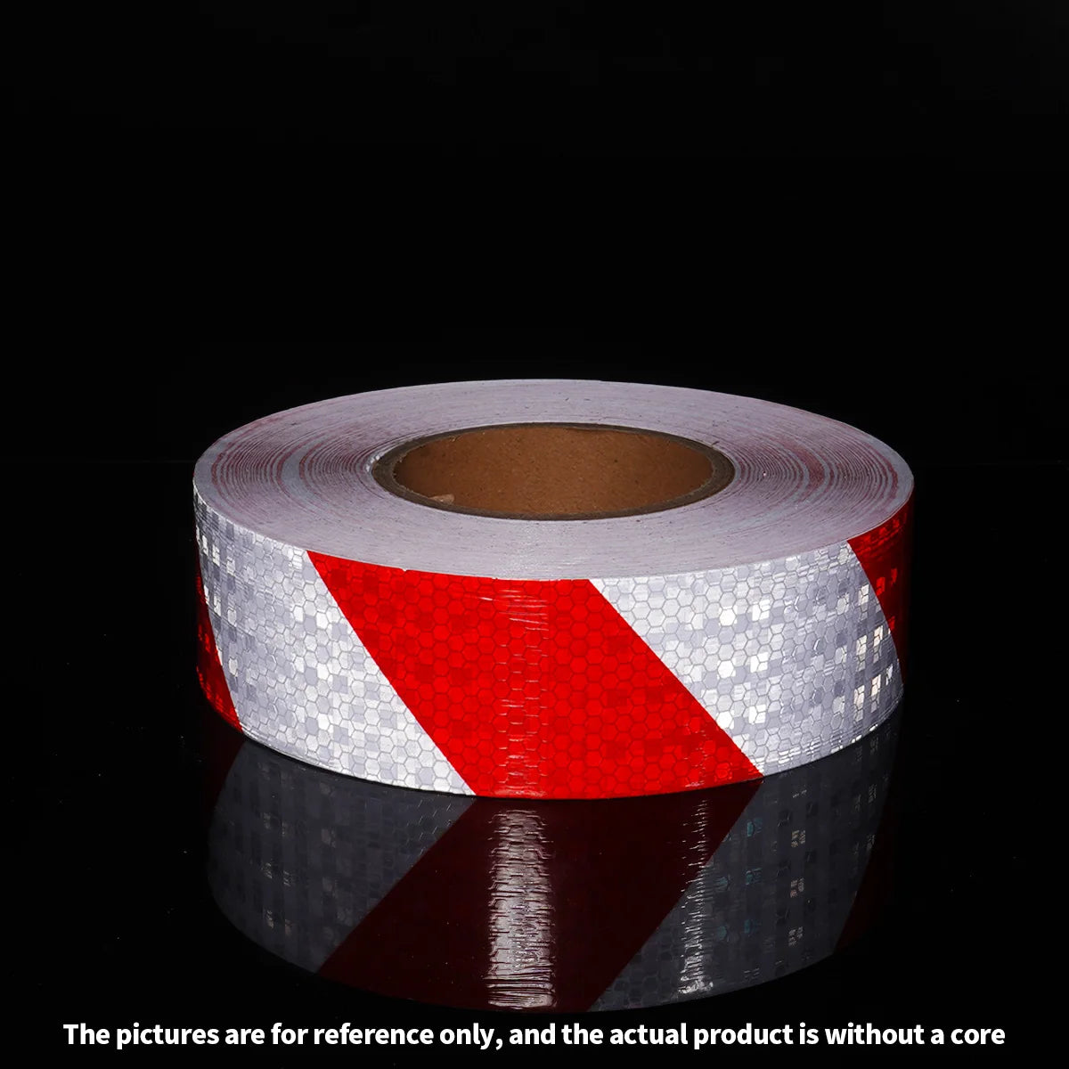 Reflektierendes Sicherheitswarnband, selbstklebender, glänzender Twill-Druck für die Fahrzeugwarnung, reflektierendes Klebeband