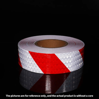Reflektierendes Sicherheitswarnband, selbstklebender, glänzender Twill-Druck für die Fahrzeugwarnung, reflektierendes Klebeband