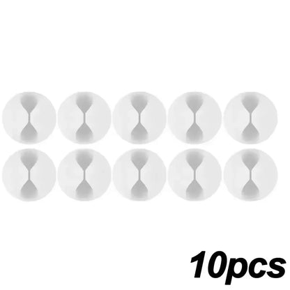5/10/20/50Pcs Kabel Wickler Organizer USB Ladekabel Clips Schreibtisch Ordentlich Organizer Draht Kabel halter Protektoren In Home Office Auto