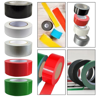 Super klebriges Tuch, Klebeband, Teppichbindung, Boden, wasserdicht, robust, industrielles Klebeband, Reparaturbündel, 50 mm x 50 m