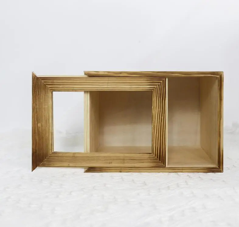 Hund Urnen Pet Memorial Holz Urnen für Hund Asche Sarg Katze Memorial Beerdigung Sarg Hunde Beerdigung Box mit Fotos Rahmen holz Box