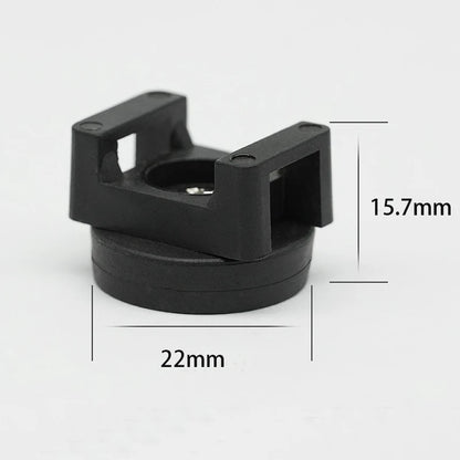 2/4/8 stücke Starke Gummi Magnet basis Feste Kabelbinder Halter Sattel Geformt Mit Kabelbinder Clips Kabel Schnallen rohr Montage Halter