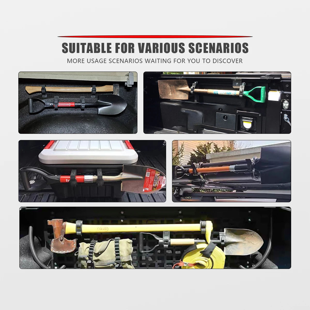 Für verschiedene Automodelle oder Inneninstallationen, Wohnmobil, Boot, Wohnaccessoires, 3–4 cm, schnelle Faustklemme für Montagewerkzeuge, Ausrüstung