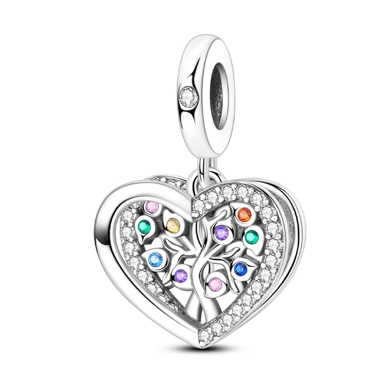Charms aus 925er-Sterlingsilber, Flugzeug, Reisepass, Elefant, Perlenanhänger, passend für Original-Armbänder, für Frauen, Geburtstag, Modeschmuck, Geschenk