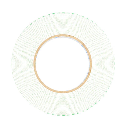 HERNIDEX Doppelseitiges Schaumstoffband 12 mm x 7,2 m, robuster Kleber zur Montage von Haken, Singen, Bildern, entsprechen einer Vielzahl von Oberflächen