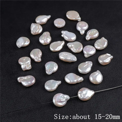 Unregelmäßige Natürliche Perle Perlen Charms Kreuz Runde Barocke Perle Lose Perlen Für Schmuck Machen DIY Anhänger Armband Ohrringe