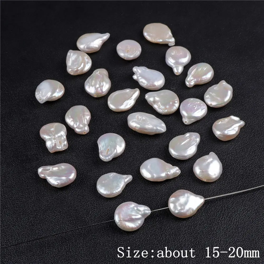 Unregelmäßige Natürliche Perle Perlen Charms Kreuz Runde Barocke Perle Lose Perlen Für Schmuck Machen DIY Anhänger Armband Ohrringe
