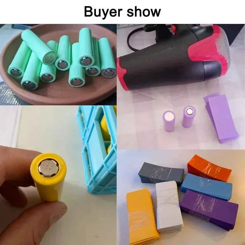 20/500/29,5 stücke Lipo Battery Wrap PVC-Schrumpf schlauch vor geschnittene Breite mm x 72mm Isolier folien schutz hülle