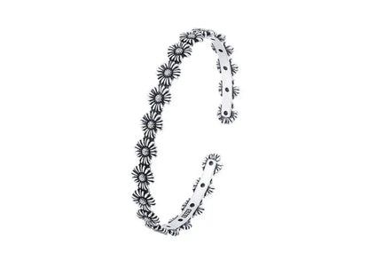 Sole Memory Vintage süße Chrysantheme 925er Sterlingsilber, größenverstellbare Öffnungsarmband für Frauen, Luxus-Schmuck, Geschenk BR344