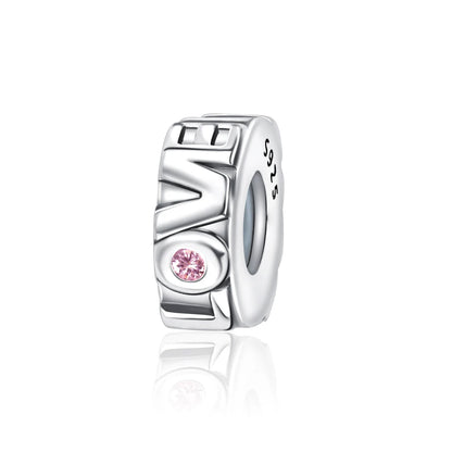Romantischer 925 Sterling Silber Liebesschlüssel Herz-zu-Herz Charm für DIY Armband Halskette Verlobung Party Geschenke