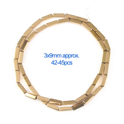 AAA+ Retention Farbe Natürliche vergoldete Hämatit Perle Herz Runde Stern Spacer Lose Perlen für Schmuck Machen DIY Charm Armband