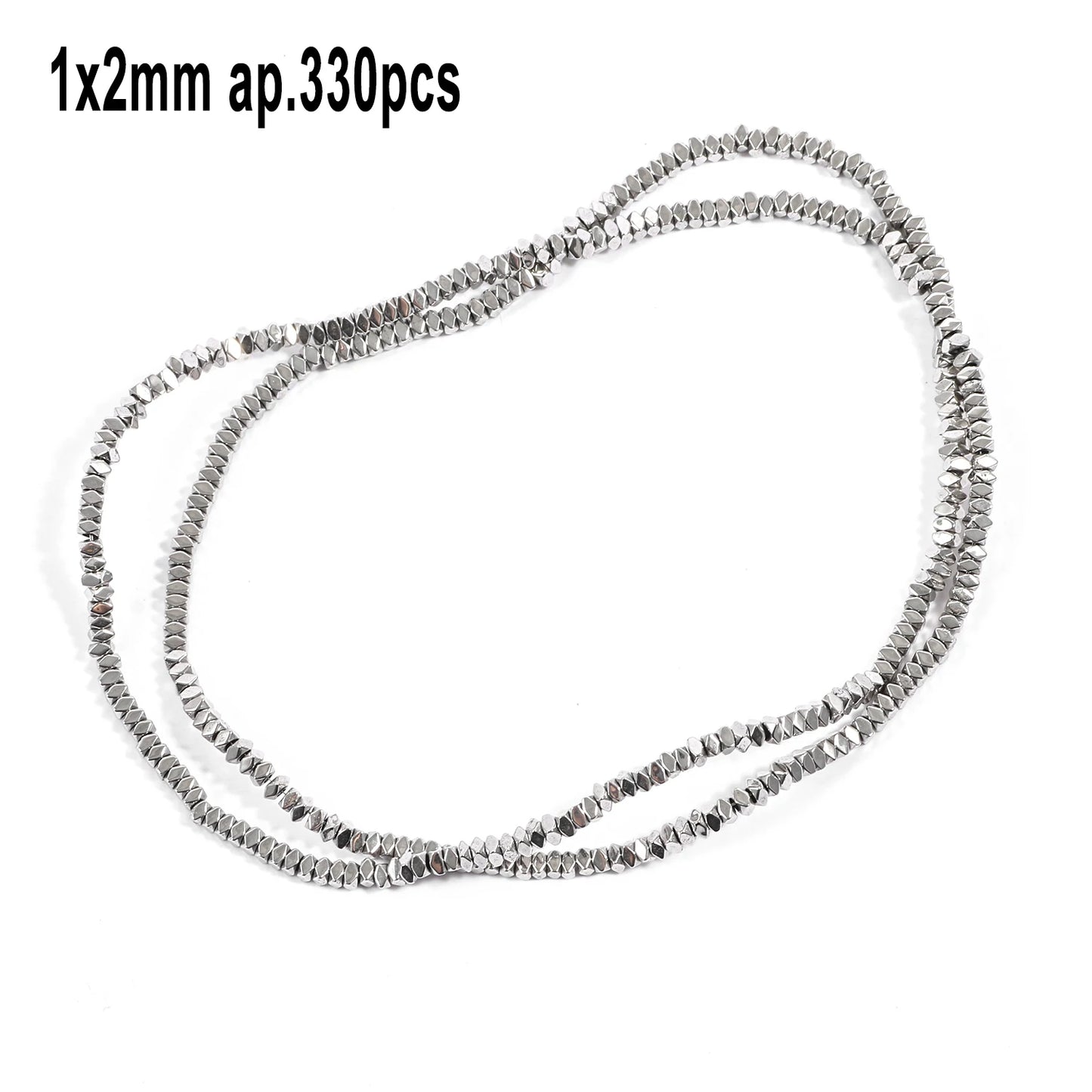 Großhandel AAA Rhodium Hämatit Perlen Charms Herz Stern Rohr Facettierte Runde Unregelmäßige Geometrische Form Perlen Für Schmuck Machen