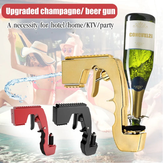 Champagner Gun Bier Gun Shooter Wein Stopper Alkohol Gun Shooter Flasche Bier Spray Gun für Bachelor Party Hochzeit Festival Bar