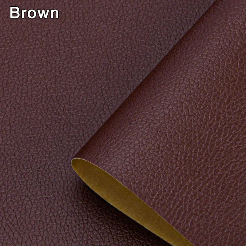 Selbst klebendes Leder Reparatur Patch Tape selbst klebendes Haus DIY Fix für Sofa Moto Autos itz Stuhl Tasche Home Sheets Aufkleber Patches Selbstklebendes Lederreparaturband Autositz Heimreparatur Lederaufkleber und