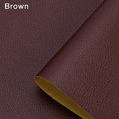 Selbst klebendes Leder Reparatur Patch Tape selbst klebendes Haus DIY Fix für Sofa Moto Autos itz Stuhl Tasche Home Sheets Aufkleber Patches Selbstklebendes Lederreparaturband Autositz Heimreparatur Lederaufkleber und