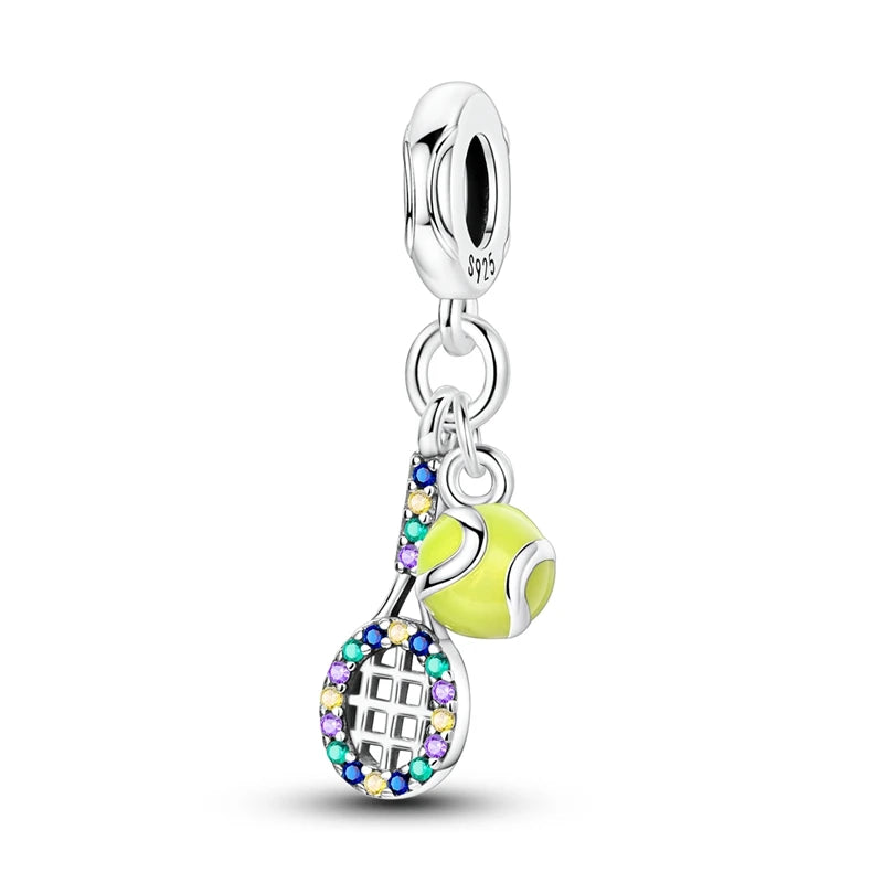 925 Silber Charms Original Design Blaue Augen Zirkon Katze Hund Perle Herz Charme DIY Fit Armband Für Frauen Hochzeit Schmuck Geschenk