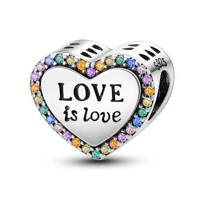 Charm-Perle aus 925er-Sterlingsilber, Mutter-Geschenk, Mutter, Liebe, glückliche Familie, baumelnd, passend für Original-Armreif, Halskette, DIY-Schmuck