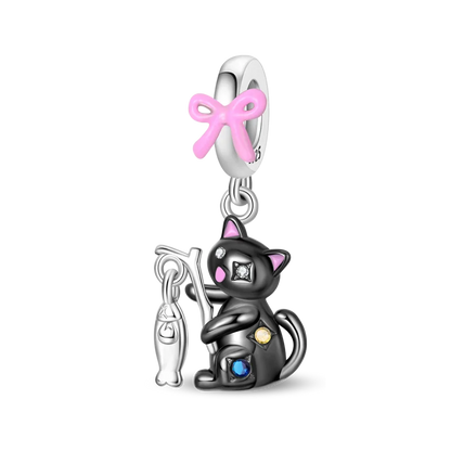 Neue Original 925 Sterling Silber Tier Serie Charms Nette Capybara Elefant Katze Anhänger Perlen Fit Armband DIY Schmuck Kennzeichnung