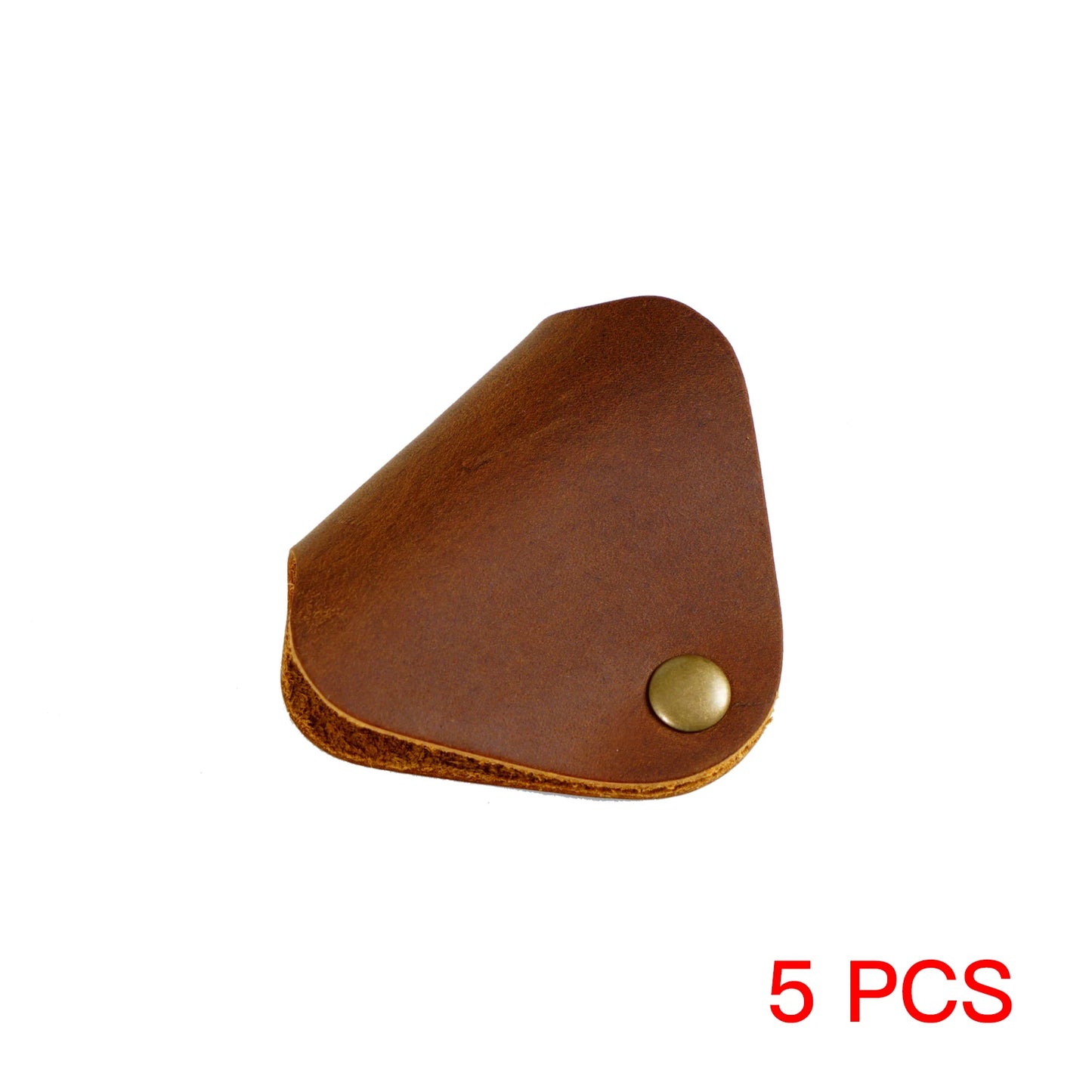 5 Stück Kabelhalter aus echtem Leder, Kabel-Organizer-Clips, Kabelbänder, Kopfhörerkabel, USB-Ladegerät-Halter für den Schreibtisch, ordentlicher Organizer