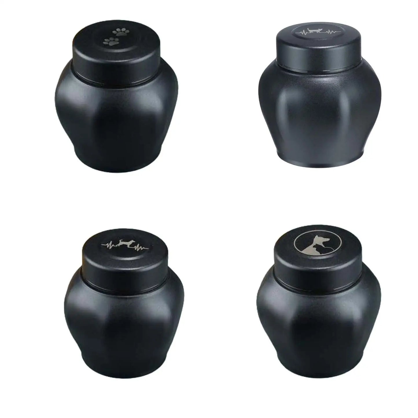 Cremation Urn Stainless Steel Storage Container Cat Ashes Holder Keepsake Urn for Puppies Bunny Rabbits Dogs Cats Kittens