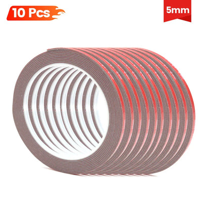 3M VHB 5611 Doppelseitiges Klebeband 1,1mm Hochhaftendes Acrylschaum-Klebeband Wasserdicht und Hitzebeständig bis zu 93°C °   Anpassbare Breite und Länge Speziell für die Befestigung von Autospoilern