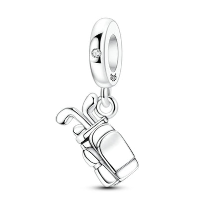Charms aus 925er-Sterlingsilber, Flugzeug, Reisepass, Elefant, Perlenanhänger, passend für Original-Armbänder, für Frauen, Geburtstag, Modeschmuck, Geschenk