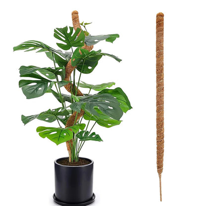 Pflanzenstütze Moosstange Kokosfaser-Kletterstäbe Biegbarer Verlängerungsstab für Monstera, Gründill und Rankpflanzen im Innenbereich – Gartenzubehör