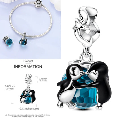 Charms aus 925er-Sterlingsilber, bunt, Sonnenblume, Hund, Jungen, Geschenkartikel, Schmetterling, Flugzeug, Erde, passend für Original-Anhänger, Schmuck, Make-up