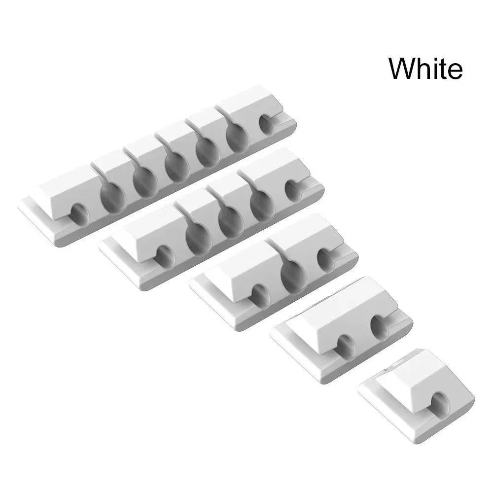 Silikon-Kabelorganisator, USB-Datenkabel-Aufwickler, flexibles Kabelmanagement, Kabelclips für Maus, Kopfhörer, Ohrhörer, Auto-Kabelhalter
