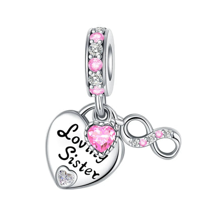 925 Sterling Silber Familie Schmetterling Flugzeug baumeln Perlen passen original Pandora Charms Armbänder DIY Perle Frauen Schmuck herstellung