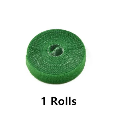 1/2/5 Rollen 10 m grüne Gartenschnur Pflanzenbinder Nylon Pflanzenverband Garten Hakenschlaufe Bambusrohr Wrap Unterstützung Gartenzubehör