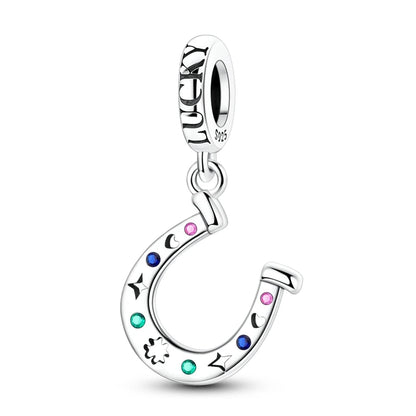 925 Silber Charms Original Design Blaue Augen Zirkon Katze Hund Perle Herz Charme DIY Fit Armband Für Frauen Hochzeit Schmuck Geschenk