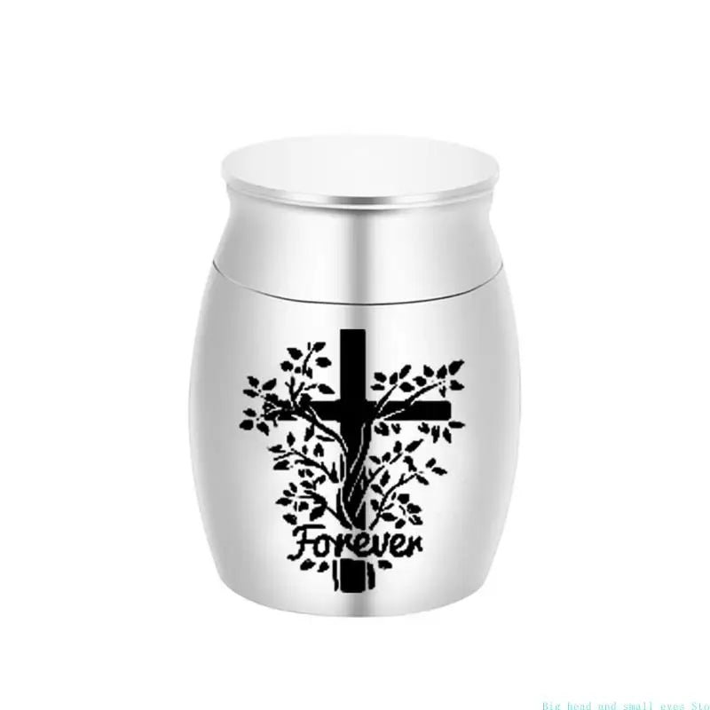 581c kreative Haustier -Einäscherung Schmuck Urne Sarg für Asche Sarg Urne Mini Jar
