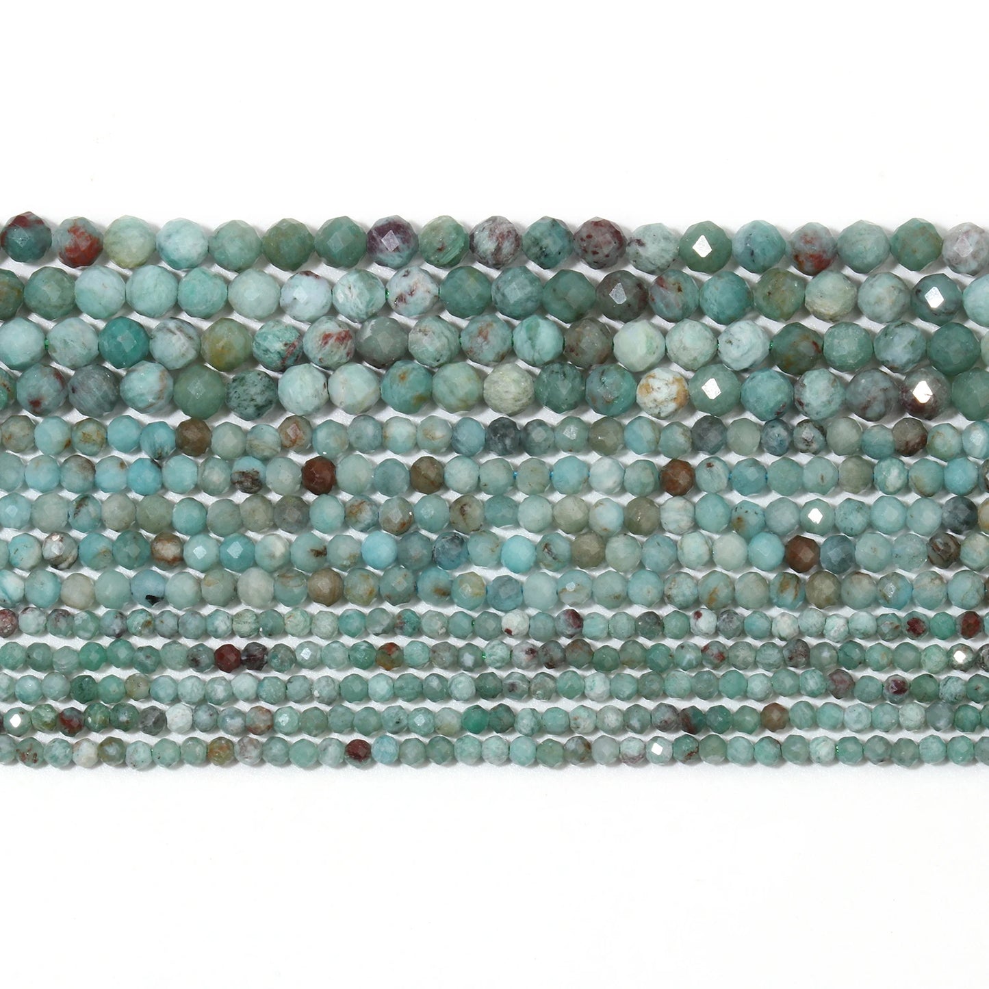2 3 4mm natürliche facettierte Citrin Opal Jade Onyx Edelstein Perlen runde Mineral perlen für Schmuck herstellung DIY Armband Zubehör