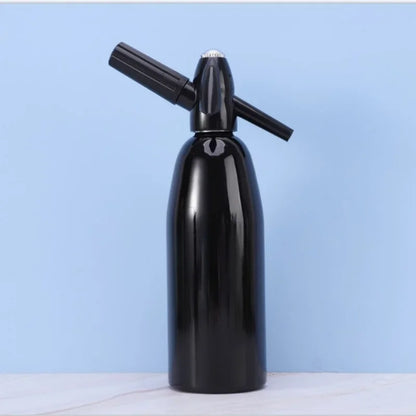 Tragbare Sprudelwasserbereiter Geschmack Soda Blaster CO2 Cocktail Blase Getränke Druckregler Barkeeper Siphon Zubehör Aluminium