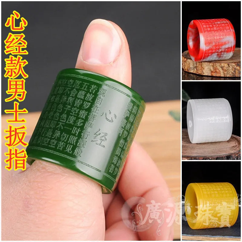 Natürliche Jade Ring Männer Frauen Heilung Edelstein edlen Schmuck echte Myanmar Jadeit hohe Eis qualität eine burma blaue Wasser Jade Ringe