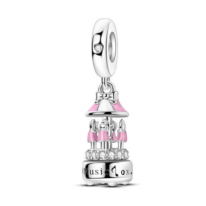 Neu in heißen Verkäufen 925 Sterling Silber Charms Anhänger Perlen passen 925 Original Armbänder für Frauen DIY Geburtstag Schmuck Geschenke