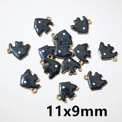 20 Stück 11x9mm Edelstahl Fisch Emaille Charms Anhänger Edelstahl DIY Schmuck Herstellung Zubehör Ergebnisse