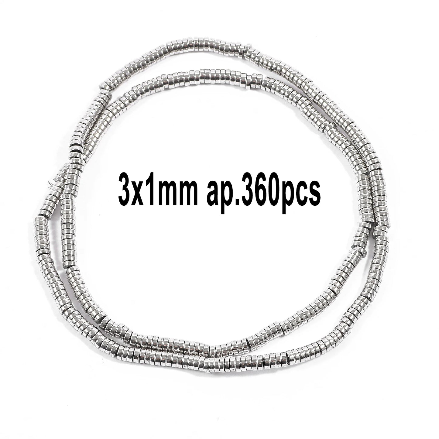 Großhandel AAA Rhodium Hämatit Perlen Charms Herz Stern Rohr Facettierte Runde Unregelmäßige Geometrische Form Perlen Für Schmuck Machen