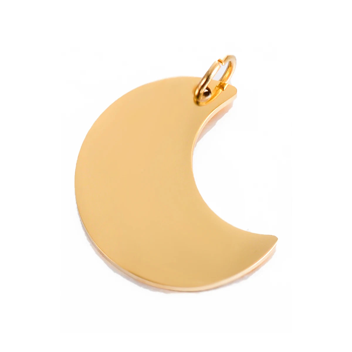 6 Teile/los Klassische Mond Sterne Anhänger ID Tags Für Frauen Männer Halskette Schmuck Edelstahl Doppel Seiten Polnischen
