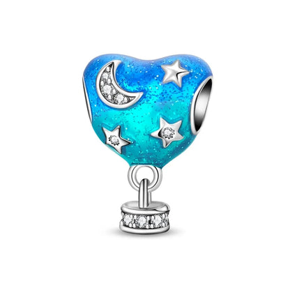 Profound 925 Sterling Silber Parfümflasche Schleife Ballettschuhe Rock Wolke Charm Passend für DIY Armband Halskette Charmante Geschenke