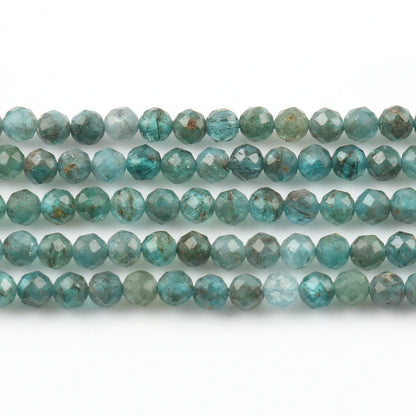 2 3 4mm natürliche facettierte Citrin Opal Jade Onyx Edelstein Perlen runde Mineral perlen für Schmuck herstellung DIY Armband Zubehör