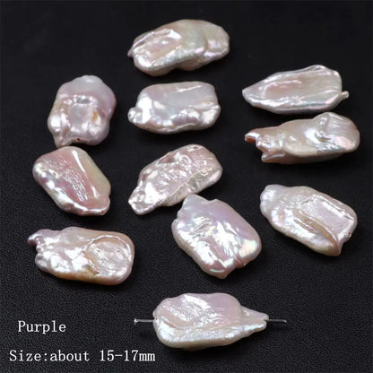 Unregelmäßige Natürliche Perle Perlen Charms Kreuz Runde Barocke Perle Lose Perlen Für Schmuck Machen DIY Anhänger Armband Ohrringe
