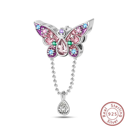 Passend für Qikaola 925 Original-Armbänder, blauer Zirkon, Eule, leuchtende Meeresschildkröte, Oktopus, 925er Silber, Charms, Perlen, DIY, Geburtstag, Schmuck, Geschenk