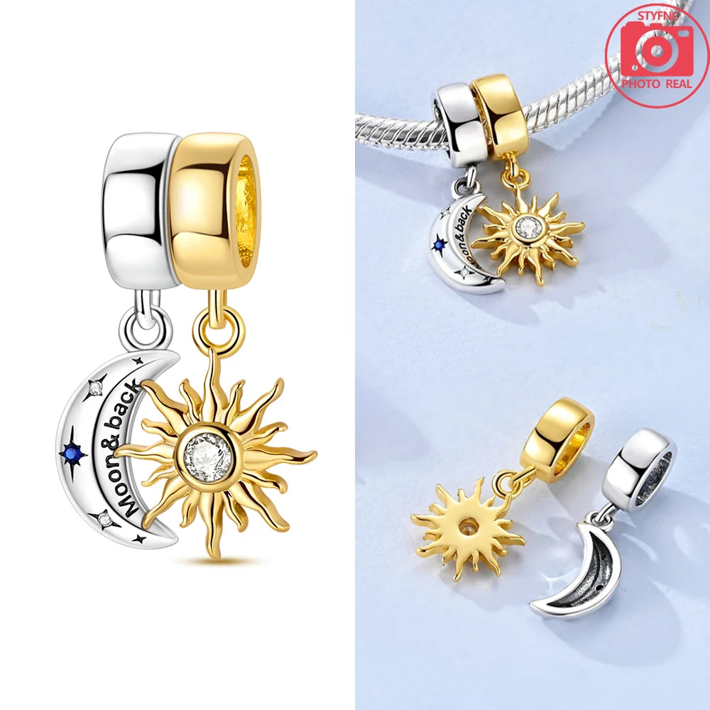 Echt Silber S925 Perlen Für Immer Freund Liebe Stern Charms Fit Original Armband DIY Perle für Frauen Schmuck Feine Geschenk Original