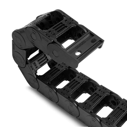 BulkMan3D QS25x50 R40 Kabelschleppketten-Set, nicht öffnende Kunststoff-Schleppleitung, Kabelträger für Ultimate Bee CNC-Maschine