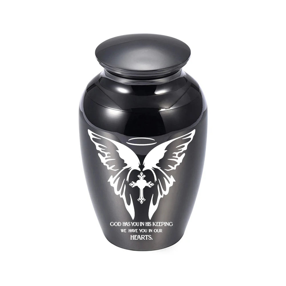 Small Keepsake Urns for Human Ashes Butterfly Cremation Urns for Ashes Memorial Urn Ceramic Ash Holder Burial Urn Sharing Urn