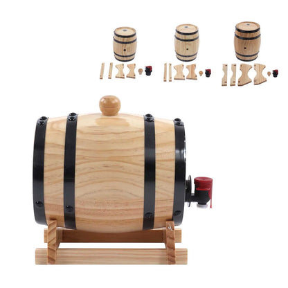 Weinkiefernfässer Weinkiefer Alterungsfässer Bierfässer Dekorative Ornamente für Bar Catering Grillladen